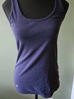 Women’s Navy Scoop Neck Tank Top